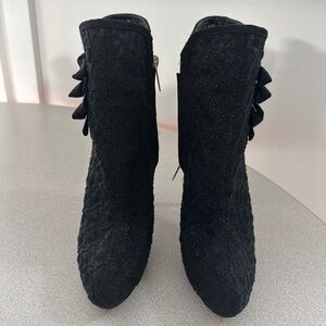 Dior Lace Boots